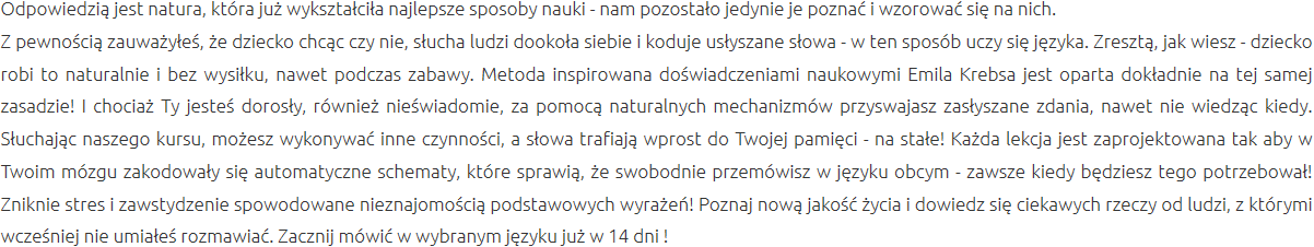 Efektywna Metoda Nauki Grójec